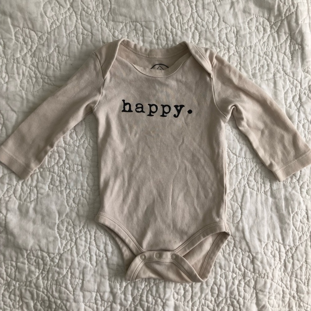HAPPY onesie